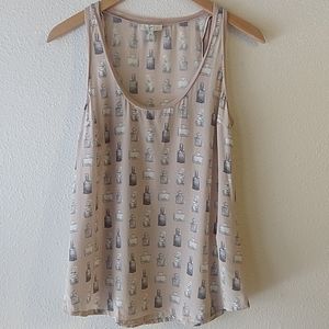 Joie Natural Rain 100% Silk Tank
